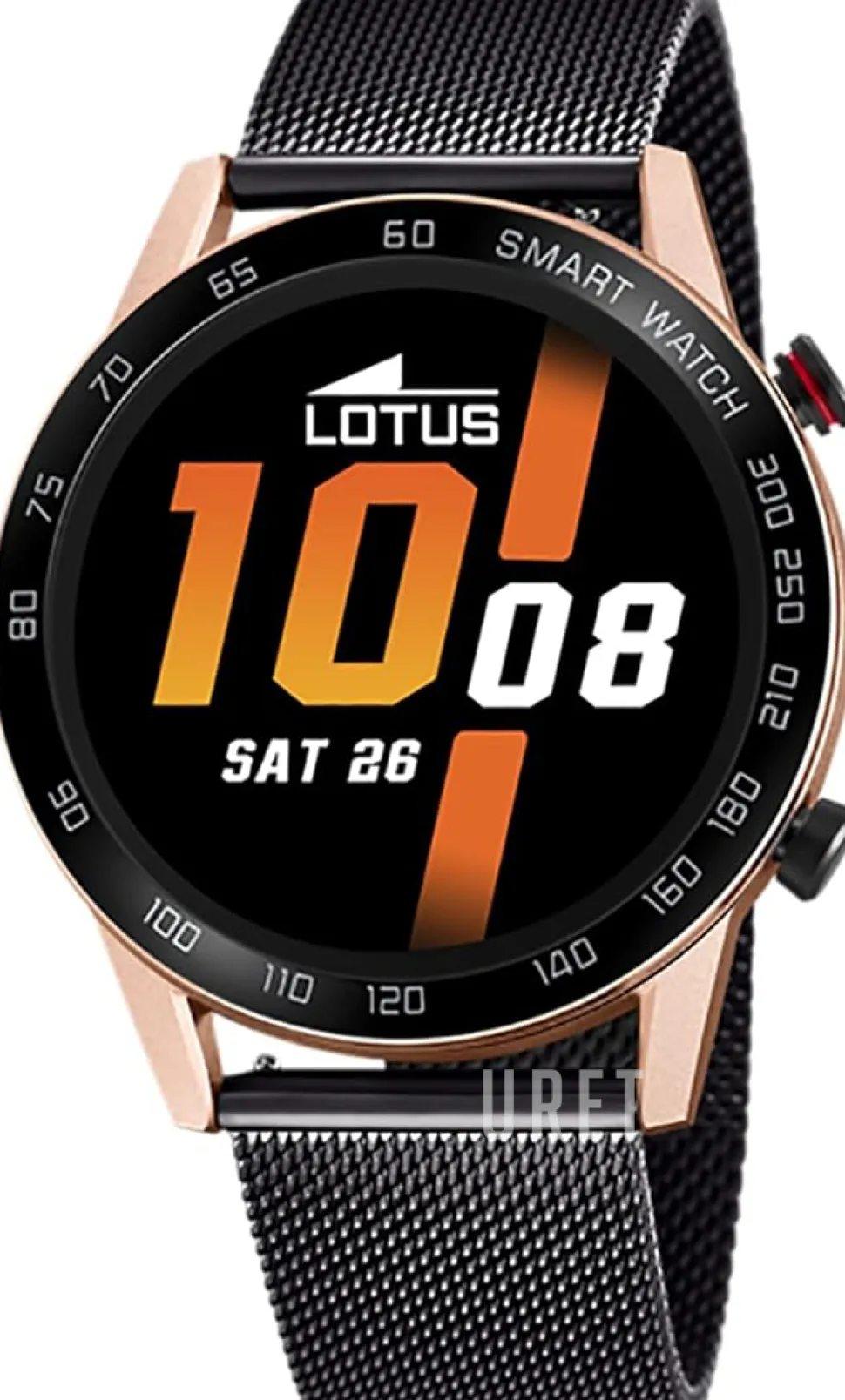 Smartime LCD/Stål Ø45 mm