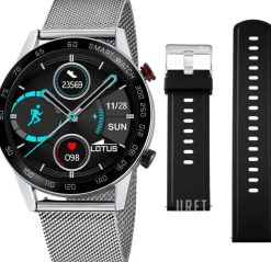 Smartime Svart/Stål Ø45 mm