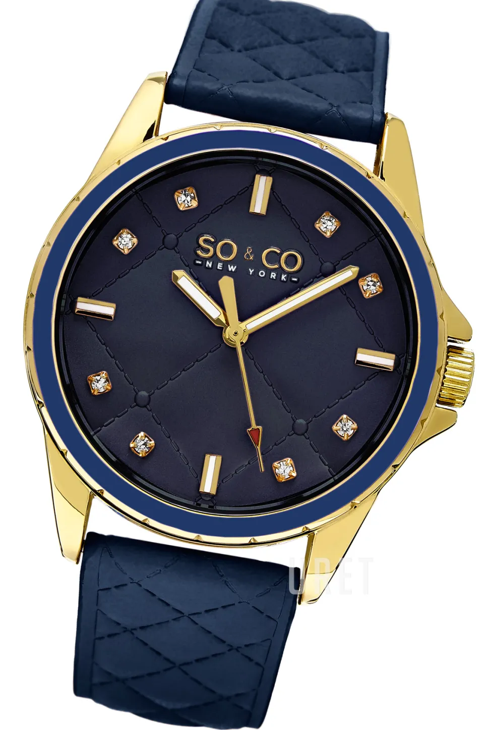 SoHo Blå/Läder Ø38 mm