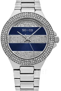 SoHo Blå/Stål Ø39 mm