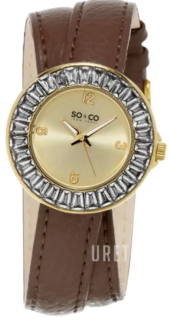 SoHo Champagnefärgad/Läder Ø34 mm