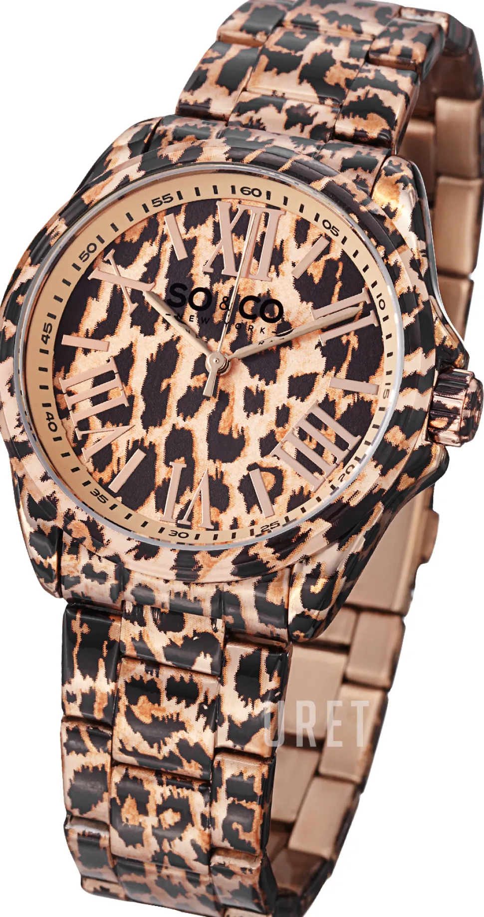 SoHo Flerfärgad/Roséguldstonat stål Ø39 mm