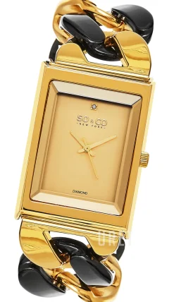 SoHo Guld/Gulguldtonat stål