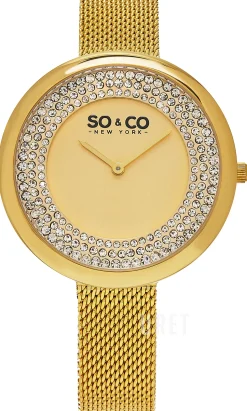 SoHo Guld/Gulguldtonat stål Ø40 mm