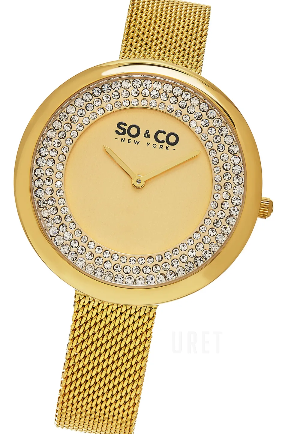 SoHo Guld/Gulguldtonat stål Ø40 mm