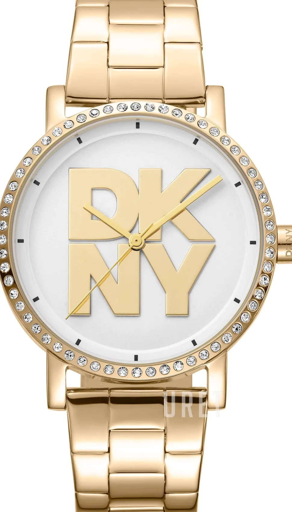 Soho Logo Silverfärgad/Guldtonat stål Ø36 mm