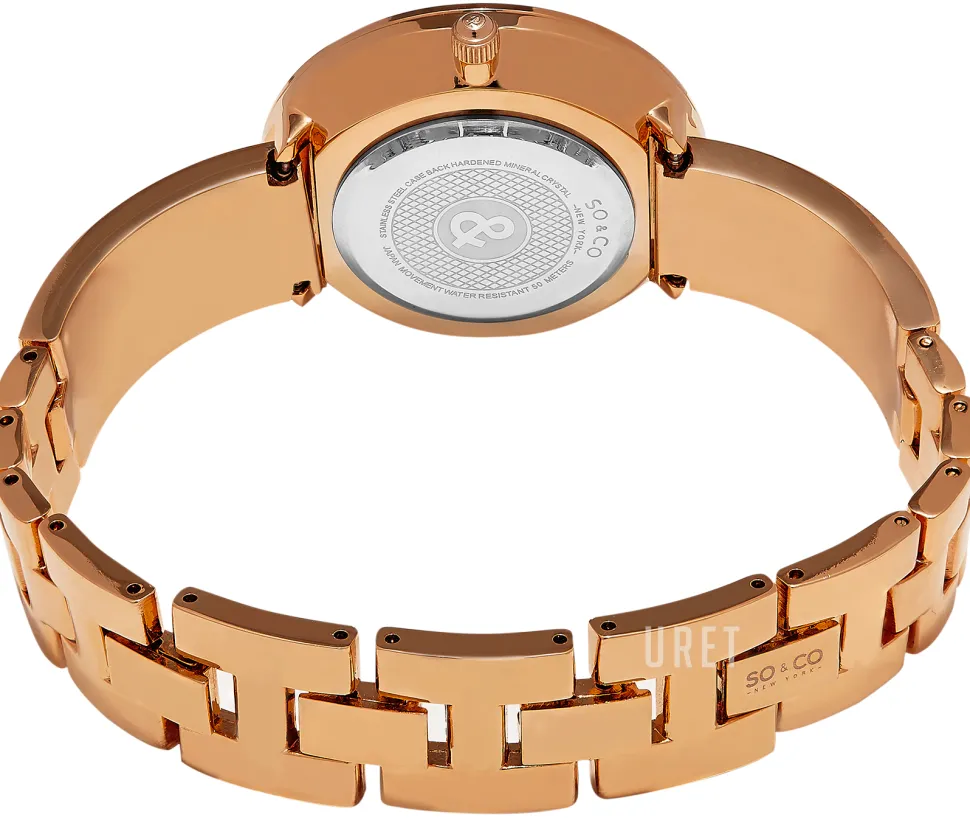 SoHo Svart/Roséguldstonat stål Ø38 mm