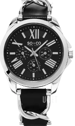 SoHo Svart/Stål Ø40 mm