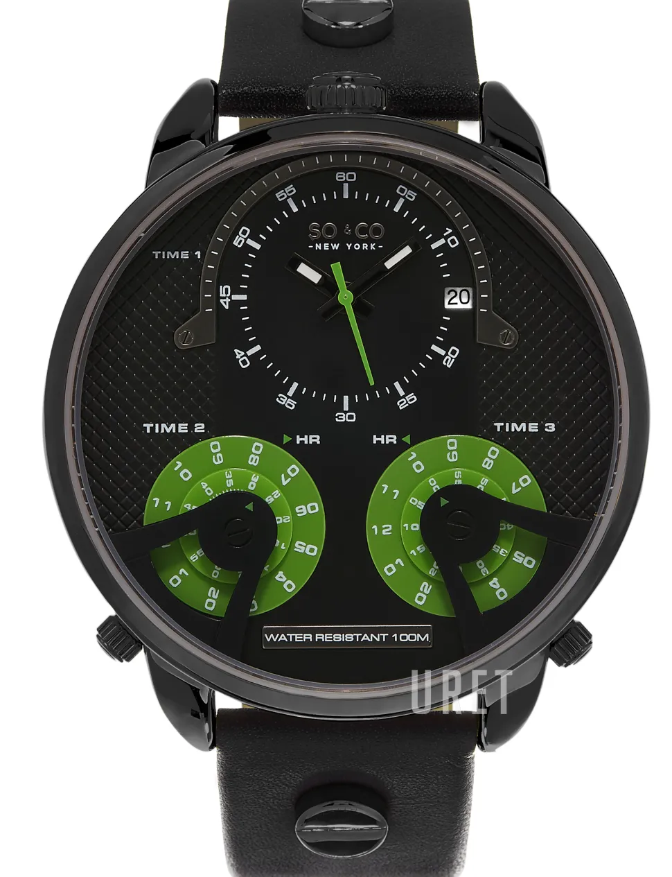 SoHo Svart/Stål Ø50 mm