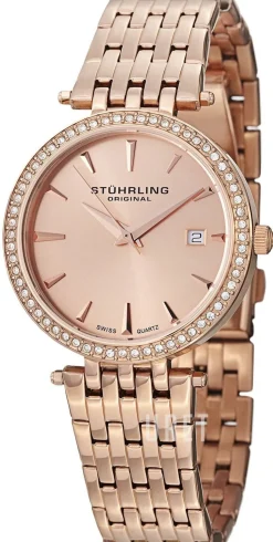 Soiree Tiara Guldtonad/Roséguldstonat stål Ø34 mm