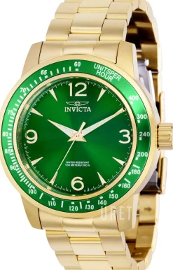 Specialty Grön/Gulguldtonat stål Ø45 mm