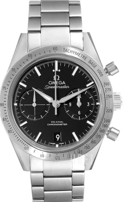 Speedmaster 57 Co-Axial Chronograph 41.5mm Svart/Stål Ø41.5 mm