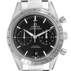Speedmaster 57 Co-Axial Chronograph 41.5mm Svart/Stål Ø41.5 mm