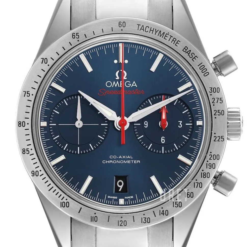 Speedmaster 57 Co-Axial Chronograph 41.5mm Blå/Stål Ø41.5 mm