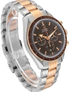 Speedmaster Broad Arrow Brun/18 karat roséguld Ø42 mm