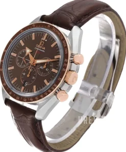 Speedmaster Broad Arrow Brun/Läder Ø42 mm