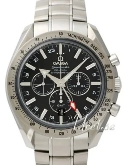 Speedmaster Broad Arrow GMT Svart/Stål Ø44.25 mm