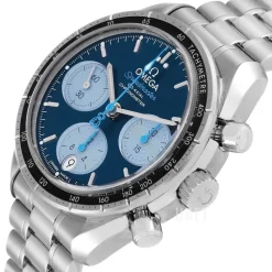 Speedmaster Chronograph 38Mm Blå/Stål Ø38 mm