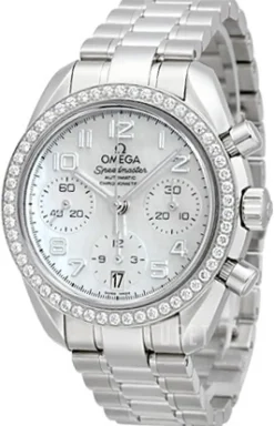 Speedmaster Chronograph 38mm Vit/Stål Ø38 mm