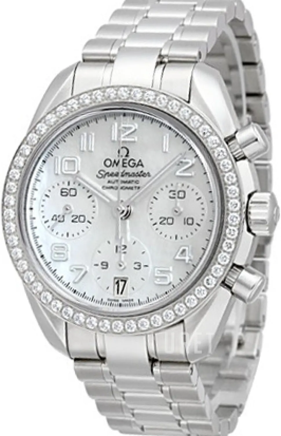 Speedmaster Chronograph 38mm Vit/Stål Ø38 mm