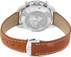 Speedmaster Chronograph 38Mm Silverfärgad/Läder Ø38 mm