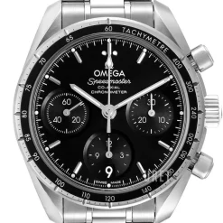 Speedmaster Chronograph 38Mm Svart/Stål Ø38 mm