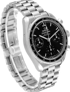 Speedmaster Chronograph 38Mm Svart/Stål Ø38 mm