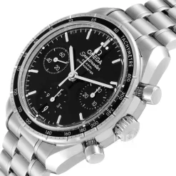 Speedmaster Chronograph 38Mm Svart/Stål Ø38 mm