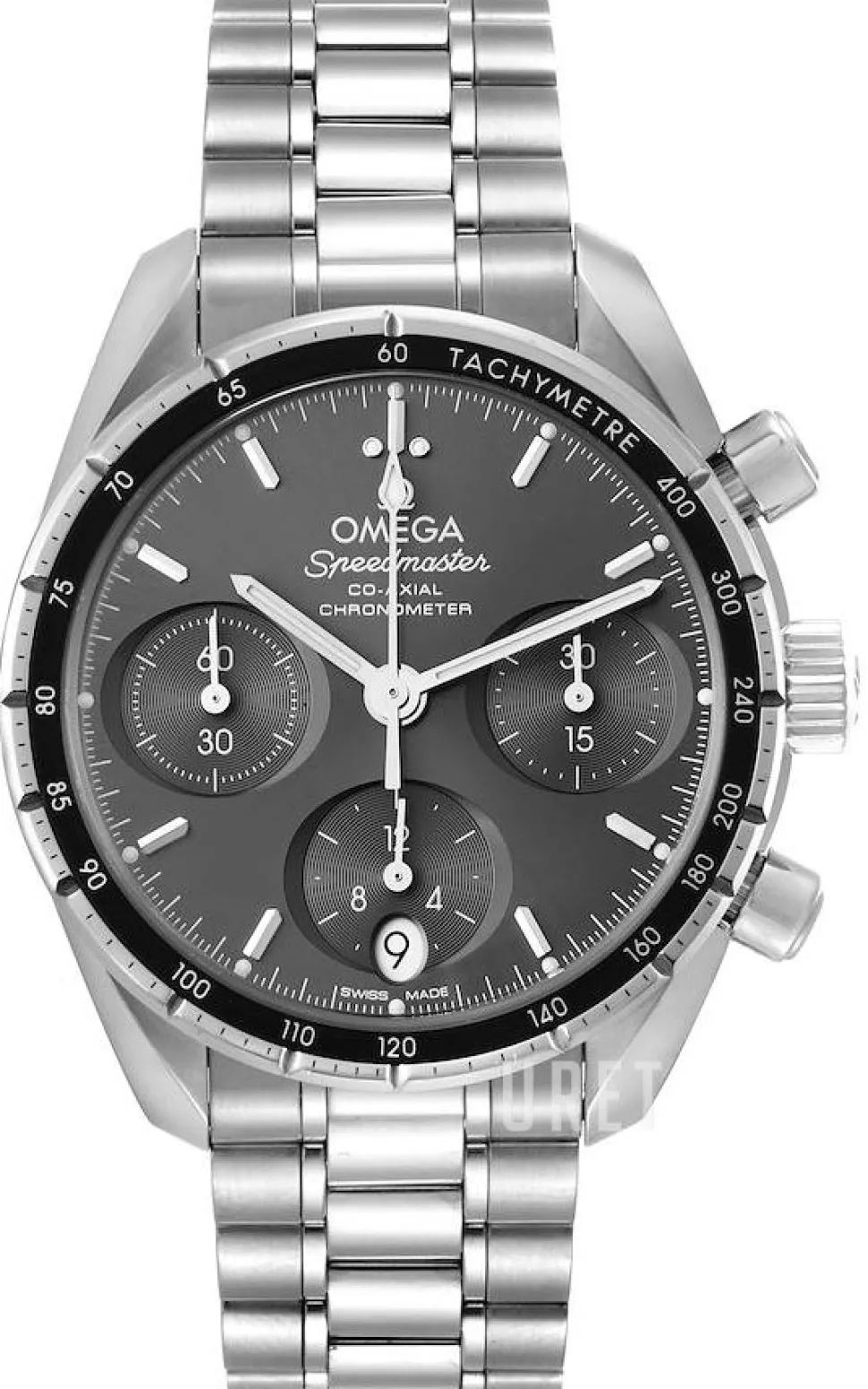 Speedmaster Chronograph 38Mm Grå/Stål Ø38 mm