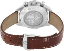 Speedmaster Chronograph 38Mm Grå/Läder Ø38 mm