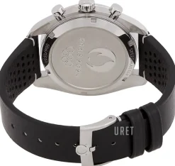 Speedmaster Chronoscope Silverfärgad/Läder Ø43 mm