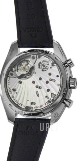 Speedmaster Chronoscope Silverfärgad/Läder Ø43 mm