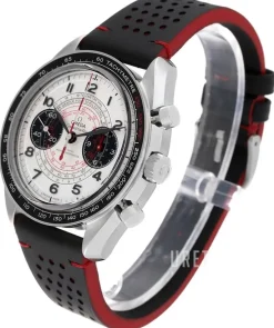 Speedmaster Chronoscope Vit/Läder Ø43 mm