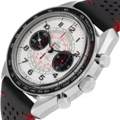 Speedmaster Chronoscope Vit/Läder Ø43 mm