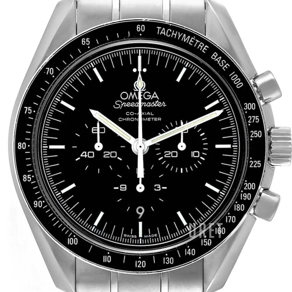 Speedmaster Co-Axial Chronometer Svart/Stål Ø44.25 mm