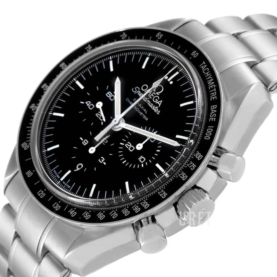 Speedmaster Co-Axial Chronometer Svart/Stål Ø44.25 mm