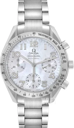 Speedmaster Damklockor Vit/Stål Ø35 mm