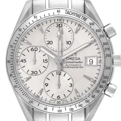 Speedmaster Date Silverfärgad/Stål Ø40 mm