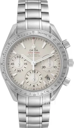 Speedmaster Date Silverfärgad/Stål Ø40 mm