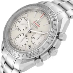 Speedmaster Date Silverfärgad/Stål Ø40 mm