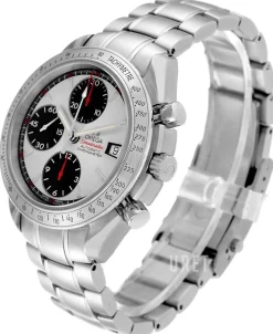 Speedmaster Date Silverfärgad/Stål Ø40 mm