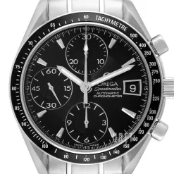 Speedmaster Date Svart/Stål Ø40 mm