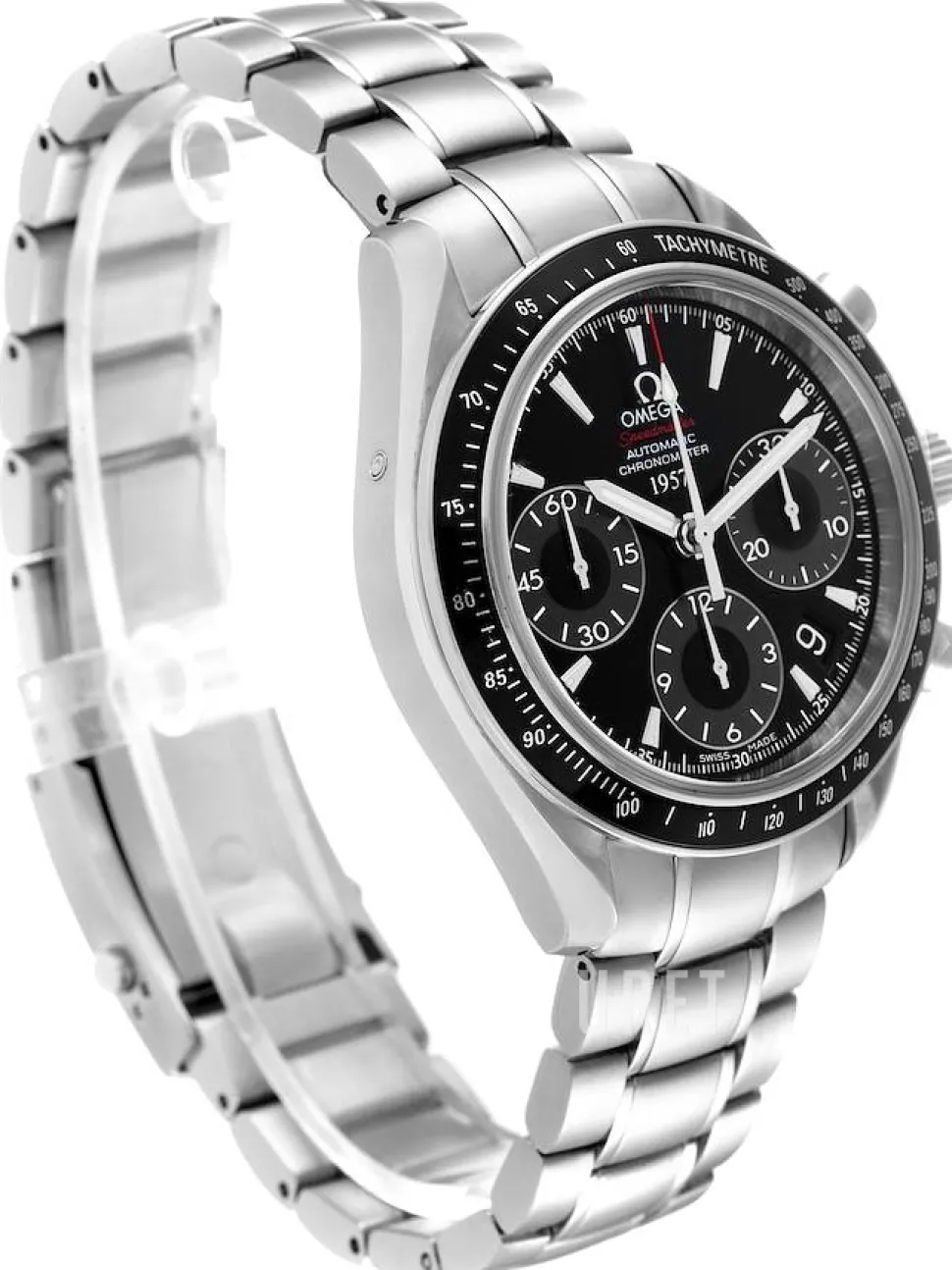 Speedmaster Date Svart/Stål Ø40 mm