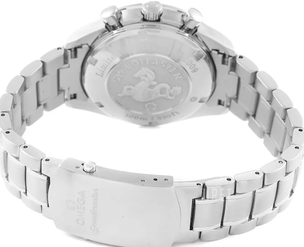 Speedmaster Date Svart/Stål Ø40 mm