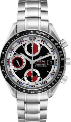 Speedmaster Date Svart/Stål Ø40 mm