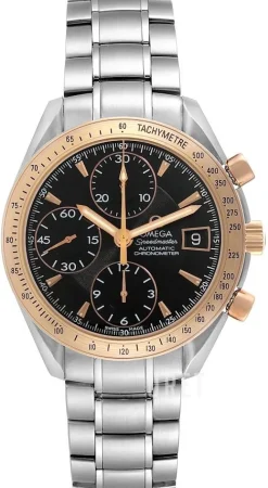 Speedmaster Date Svart/Stål Ø40 mm