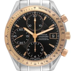 Speedmaster Date Svart/Stål Ø40 mm