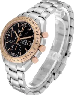 Speedmaster Date Svart/Stål Ø40 mm