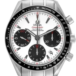 Speedmaster Date Vit/Stål Ø40 mm