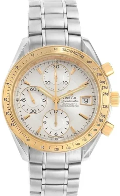 Speedmaster Date Vit/Stål Ø40 mm